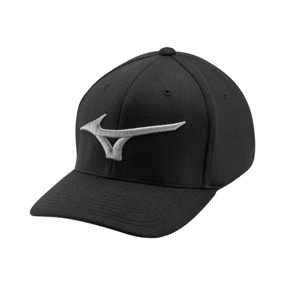 Mizuno Men's Tour Performance Golf Hat Black (260307-EVL)